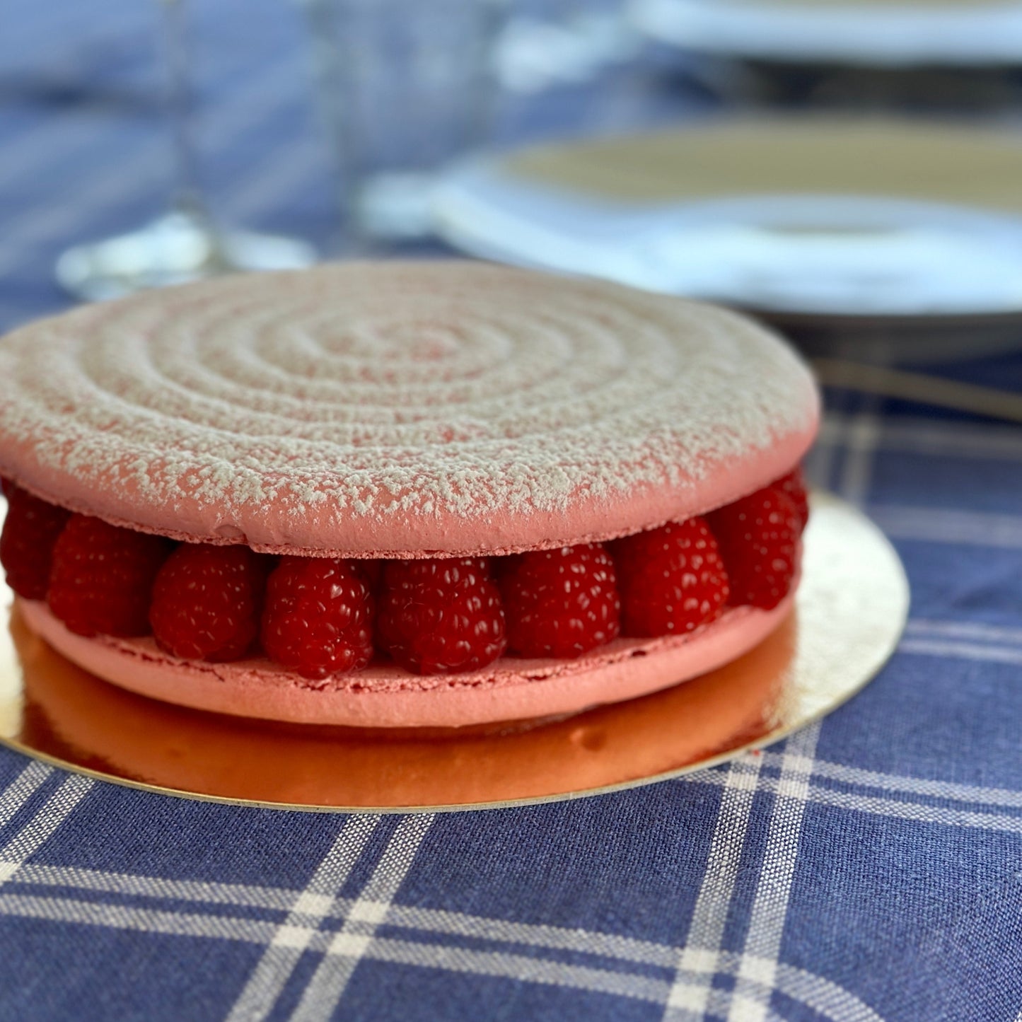 Macaron framboos