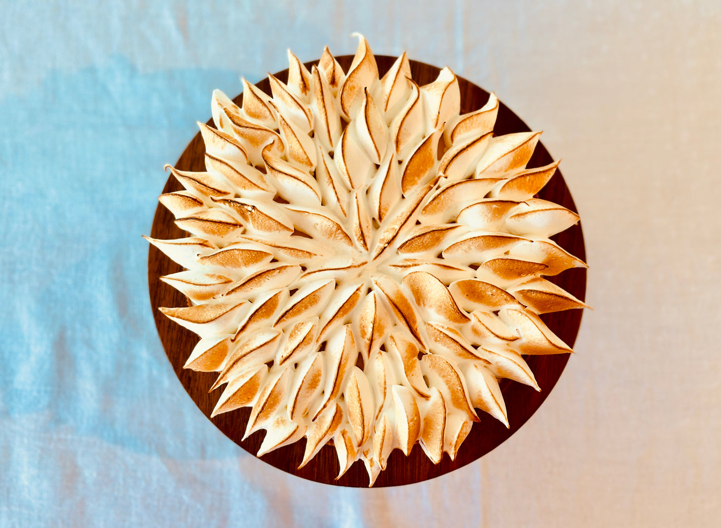 Citroen-meringue taart